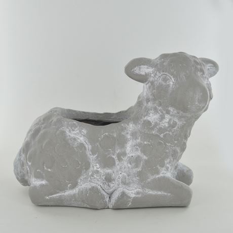 Lamb Concrete Effect Planter