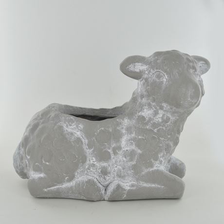 Lamb Concrete Effect Planter