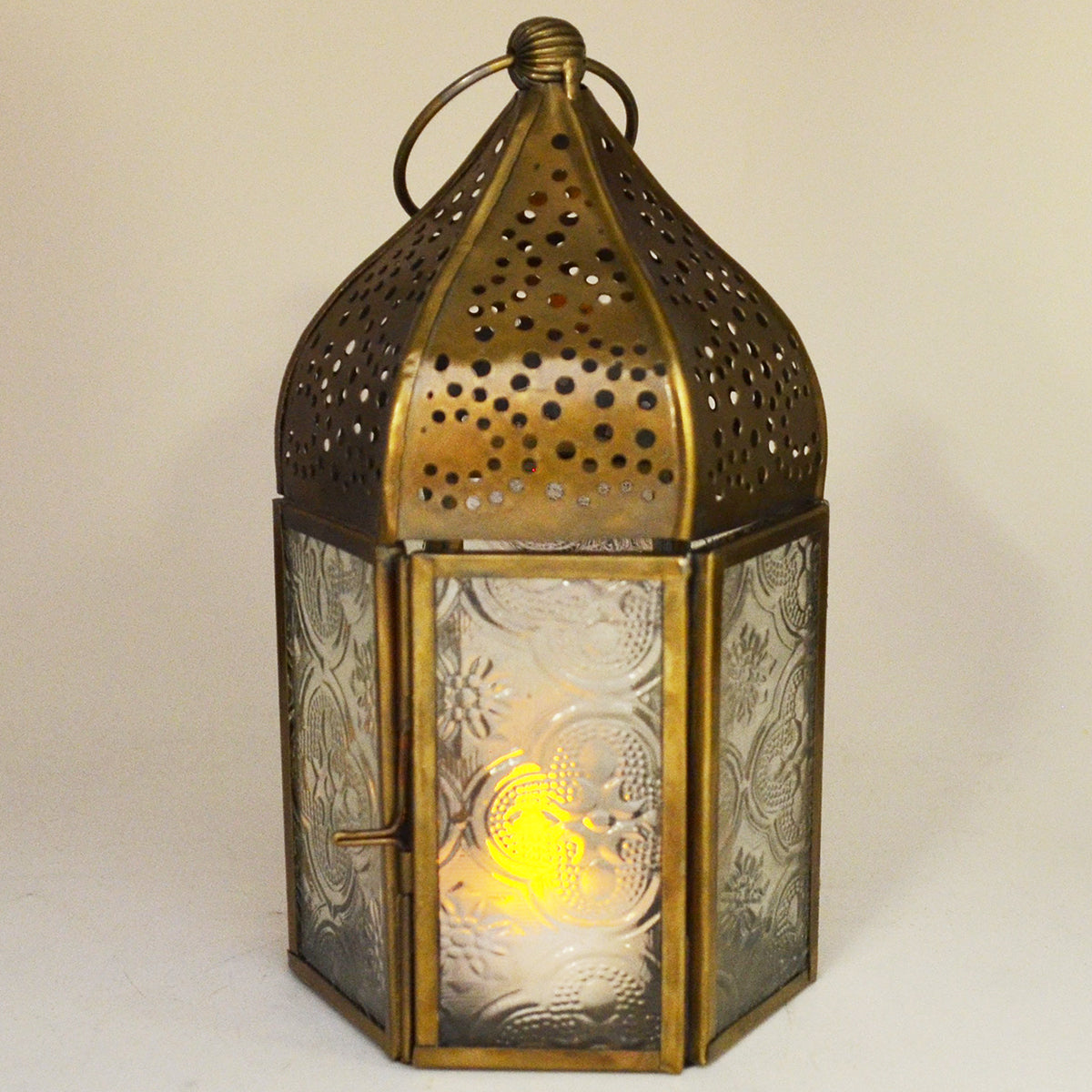 Moroccan Style Set Of 2 Small Lanterns