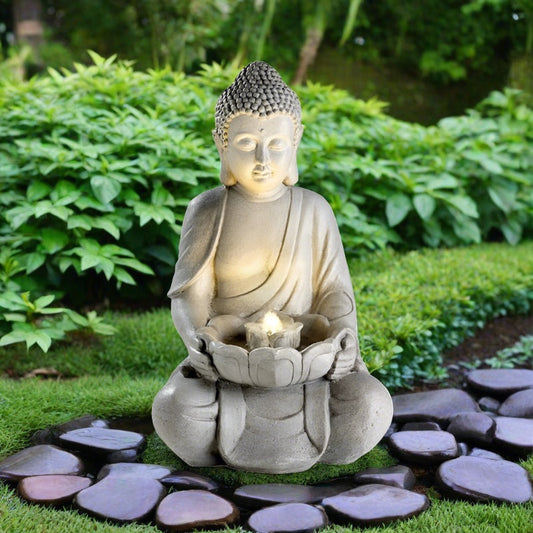 Sitting Buddha Water Feature