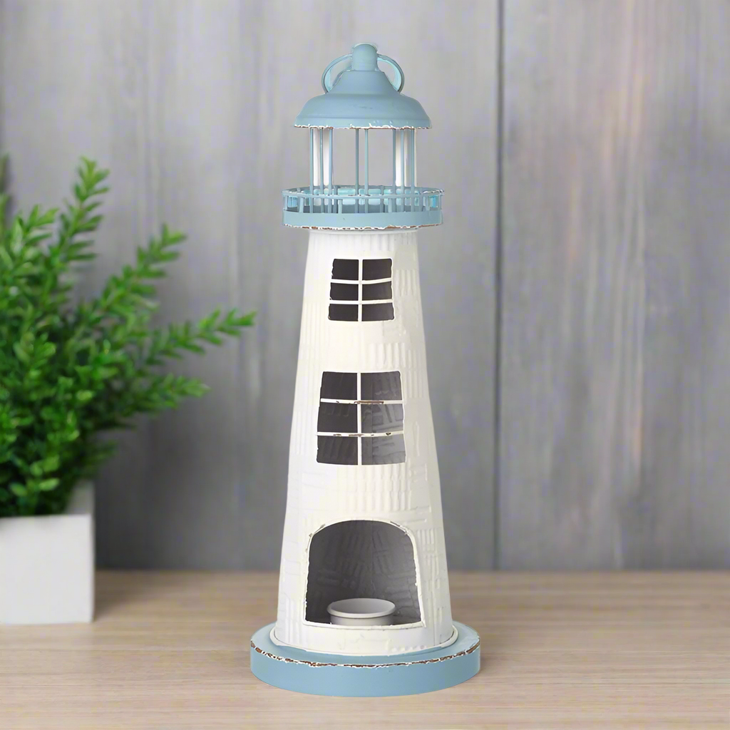 Lighthouse T Light Holder Decoration