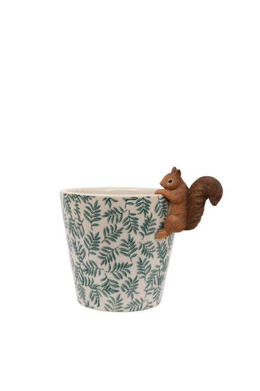 Squirrel Plant Pot Hanger