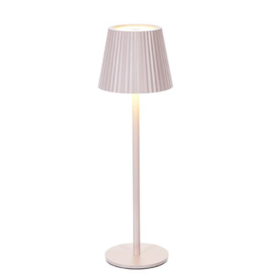 Pink Touch Table Lamp Rechargeable