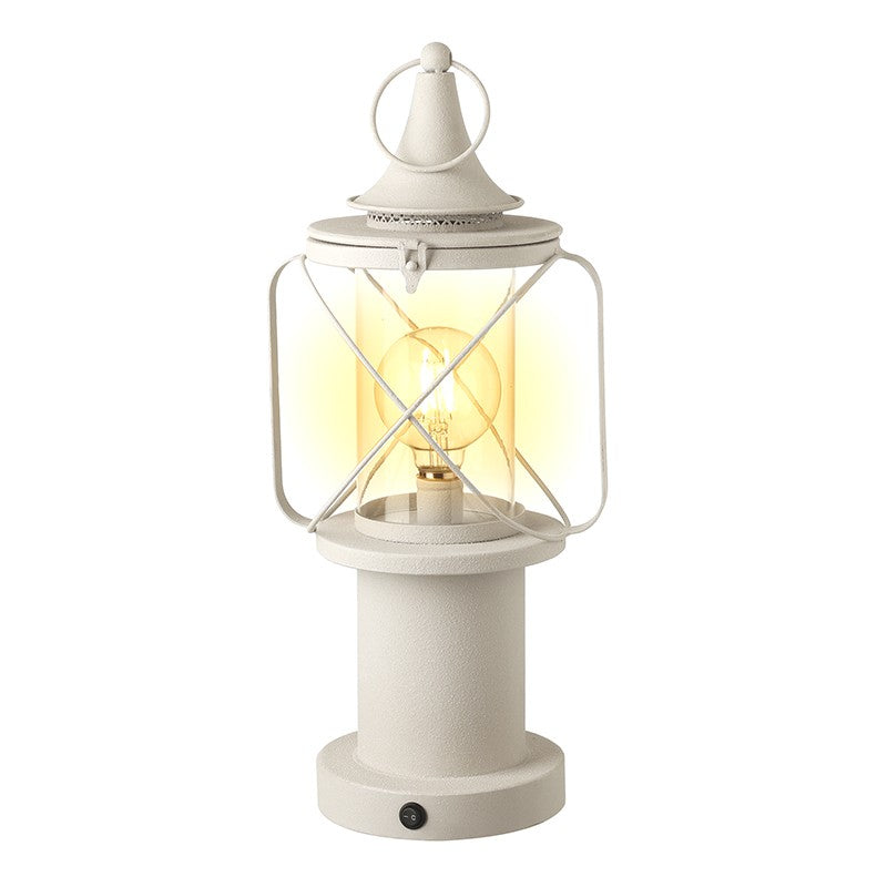 White Metal Ships Lantern