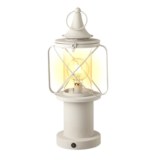 White Metal Ships Lantern