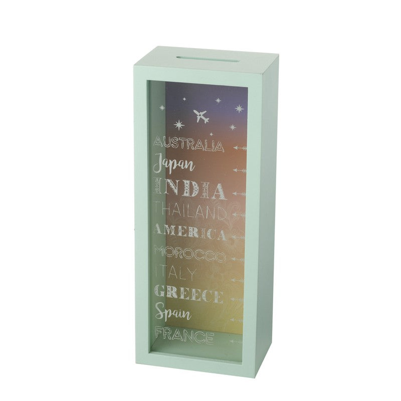 Green Travelling Money Box