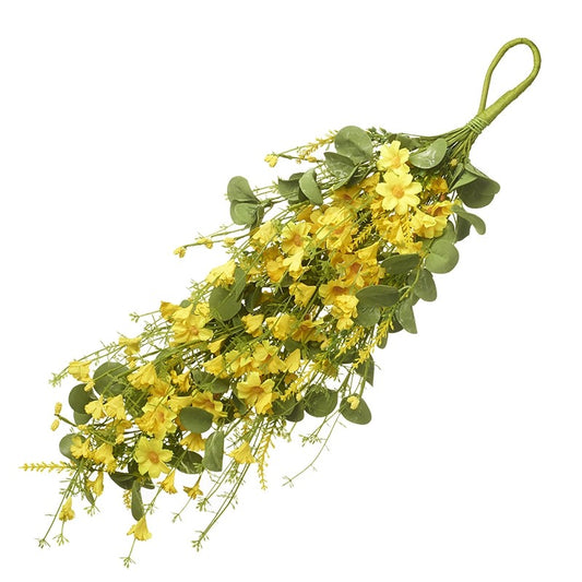 Yellow Artificial Flower Drop