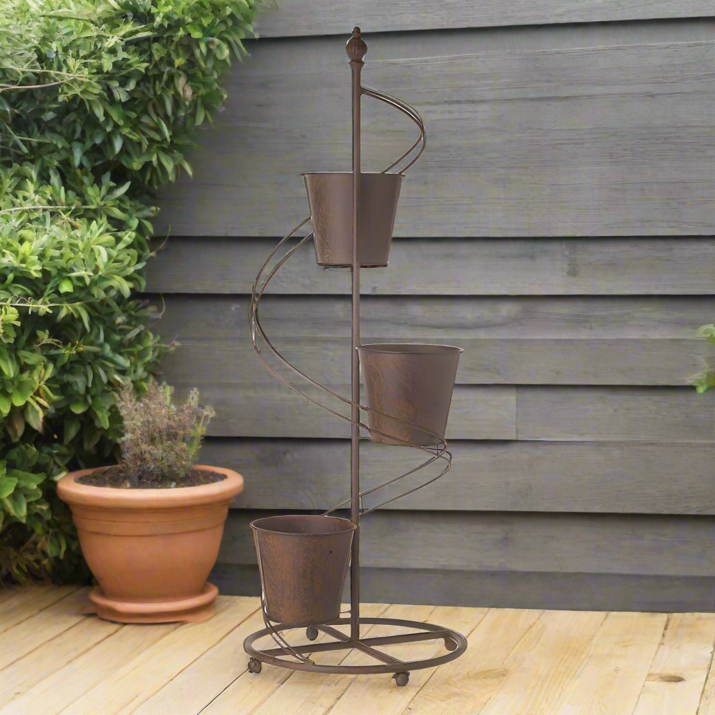 Rustic 3 Tier Garden Planter