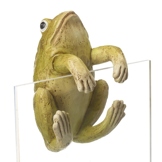 Green Frog Pot Hanger