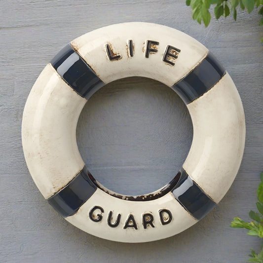 Life Guard Ring Wall Planter