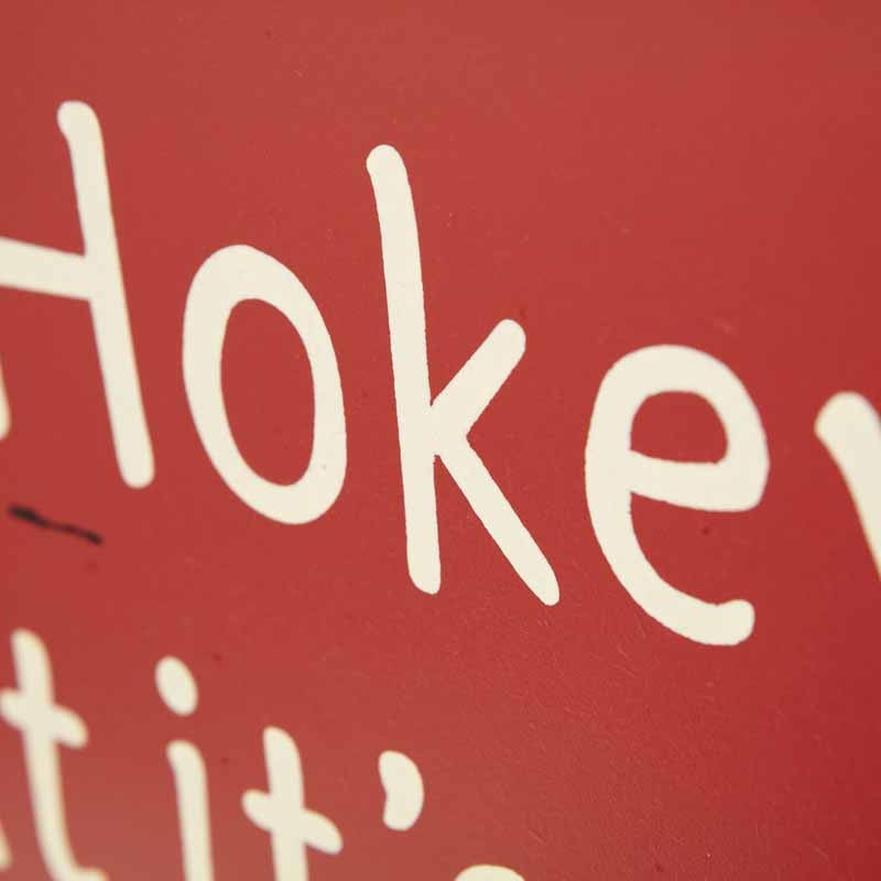 Hokey Cokey Wall Sign