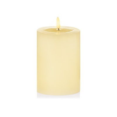 Flickabrights LED Wax Melted Pool Effect Candle 13cm x 9cm