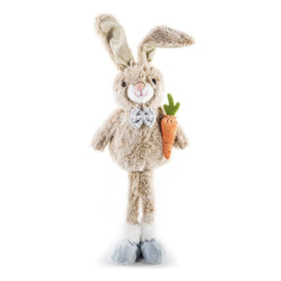 Standing Rabbit Plush Easter Decoration