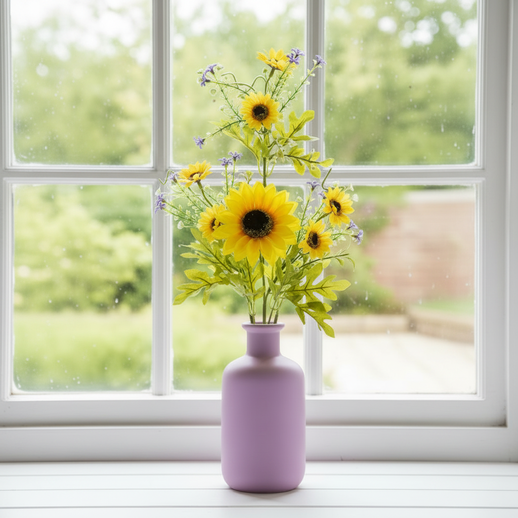 Artificial Sunflower Floral Bunch