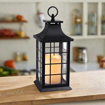 Lantern with Flickabright Candle (Assorted)