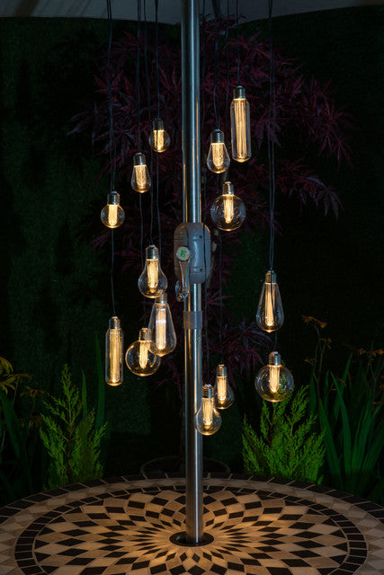 Noma Bulb Chandelier Battery Operated