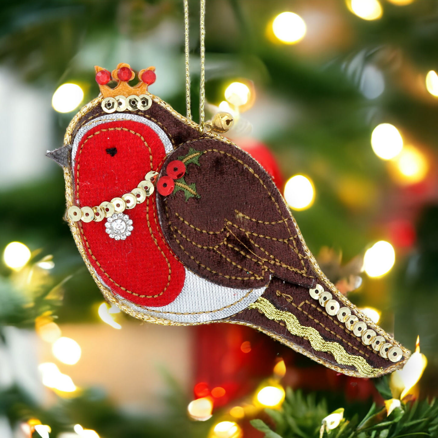 Robin Fabric Hanging Decoration