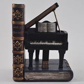 Musical Instrument Vintage Style Bookends