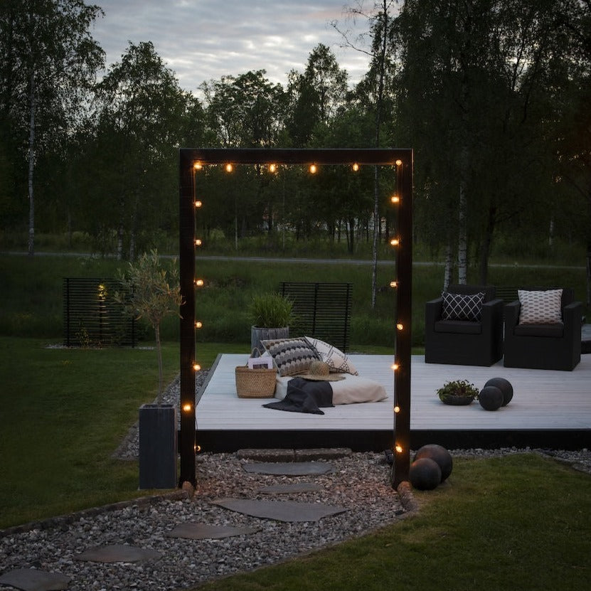 Konstsmide 20 Clear Oval Bulb Set Warm White LED's