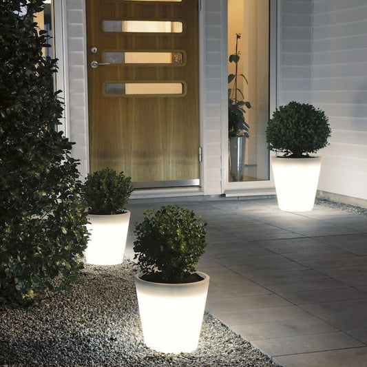 Assisi 28cm LED Lit Plant Pot