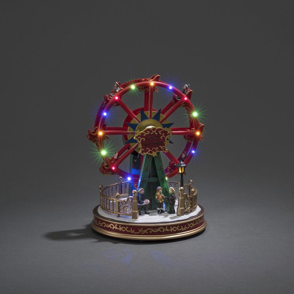 Konstsmide Christmas 29cm Moving Ferris Wheel