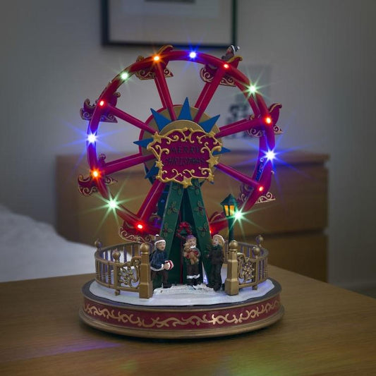 Konstsmide Christmas 29cm Moving Ferris Wheel