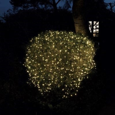 Noma 240 Warm White Net Lights Battery Operated
