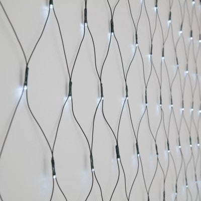 Noma 240 Warm White Net Lights Battery Operated