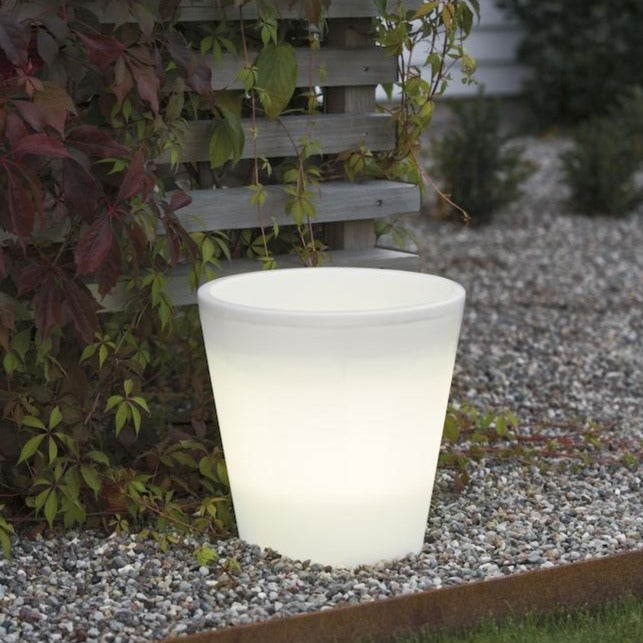 Assisi 28cm LED Lit Plant Pot