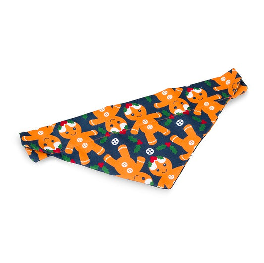 Christmas Gingerbread Dog Bandana