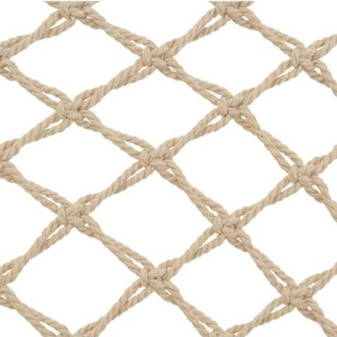 Cream Single Hammock Rope Chair