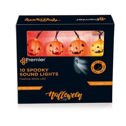 the pumpkin lights in the product box how it will come in the post