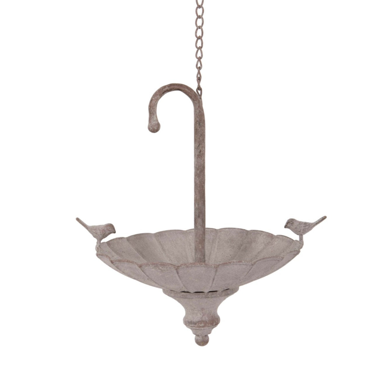 Metal Brolly Design Birdfeeder
