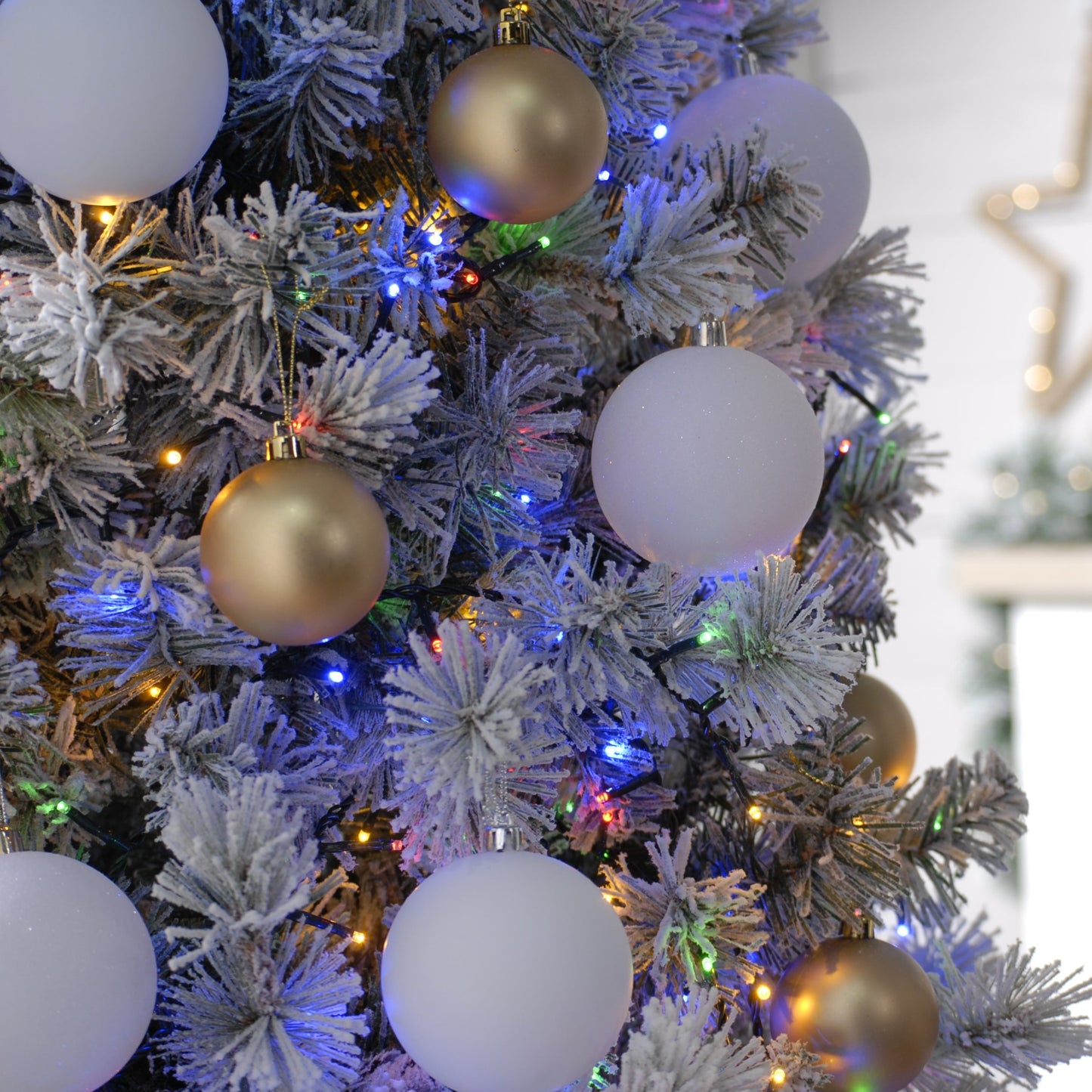 Festive Sparkle Brights 520 Multi Coloured Led String Lights