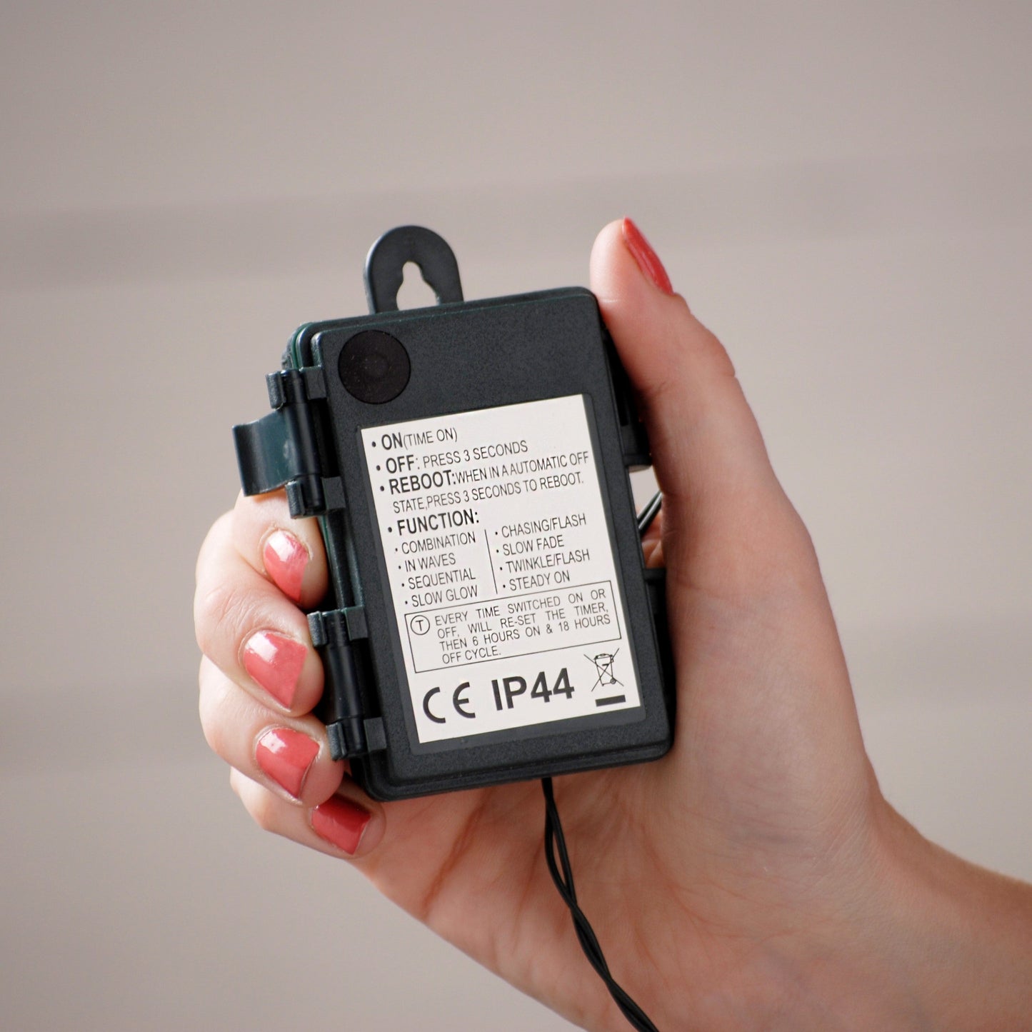 Festive 100 Multi Colour Battery Operated String Lights