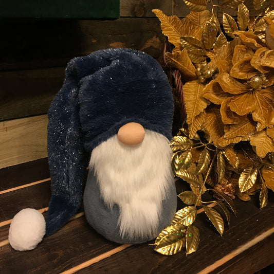Christmas Midnight Blue Gonk Doorstop