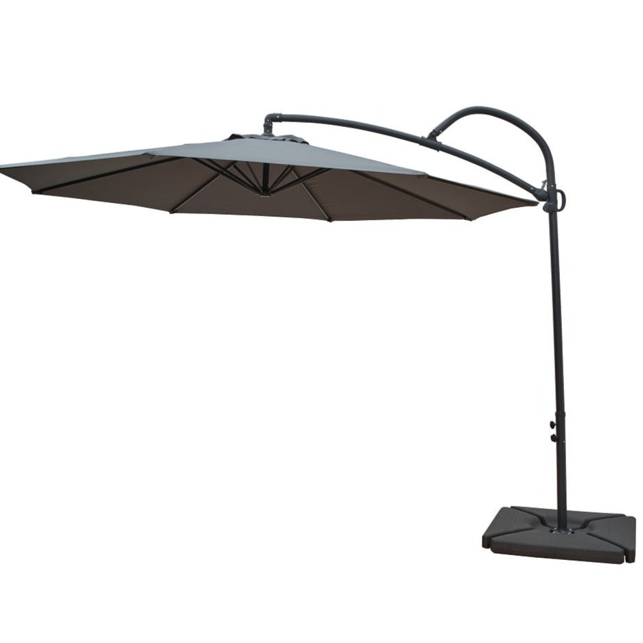 Palm 3m Cantilever Parasol Grey