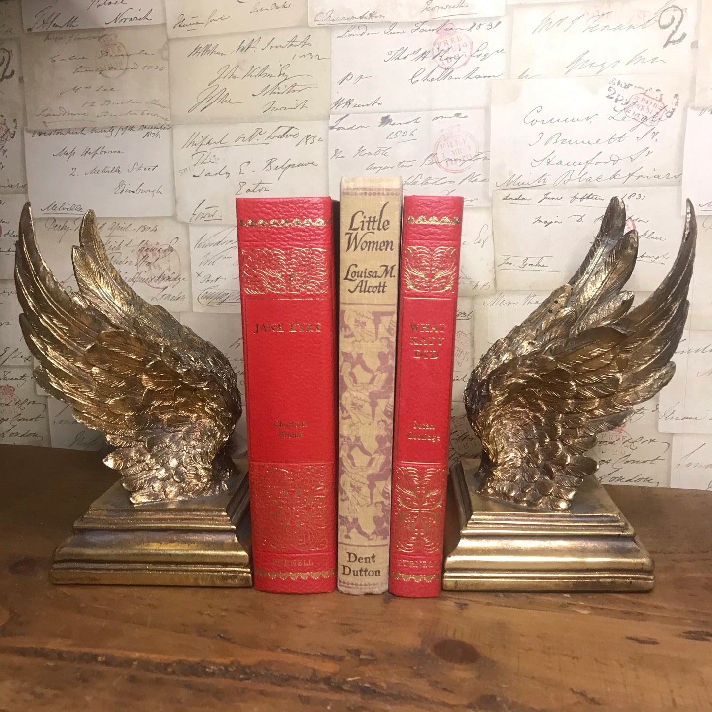 Pair of Wings Bookends