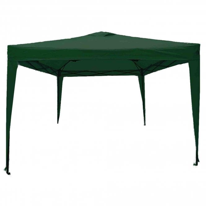 Hamilton 3m x 3m Pop Up Gazebo in Forest Green