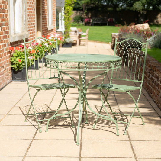 Ascalon Hampton Green 3 Piece Bistro Set