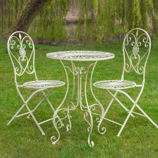 Ascalon Blaisdon Cream 3 Piece Bistro Set