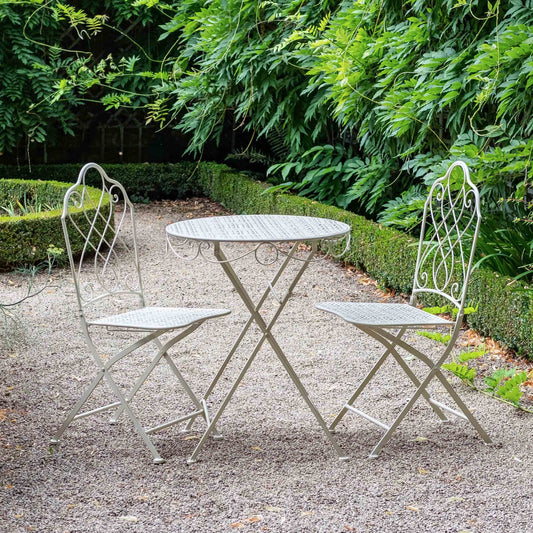 Ascalon Avalon Antique Cream 3 Piece Bistro Set