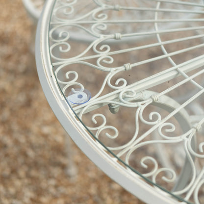 Ascalon Blaisdon Cream 3 Piece Bistro Set