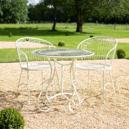Ascalon Blaisdon Cream 3 Piece Bistro Set