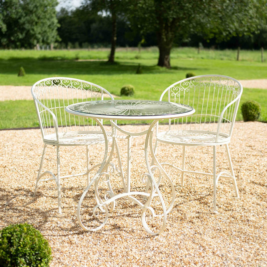 Ascalon Blaisdon Cream 3 Piece Bistro Set