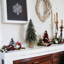 Load image into Gallery viewer, Mini Christmas Tree Real Look Foliage Glitter Finish
