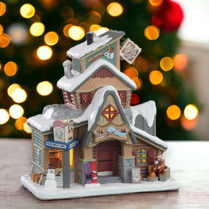 Lemax S'mores and Snow Christmas Village Decoration