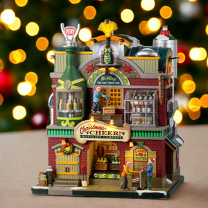 Lemax Christmas Cheer Bottling Company Decoration