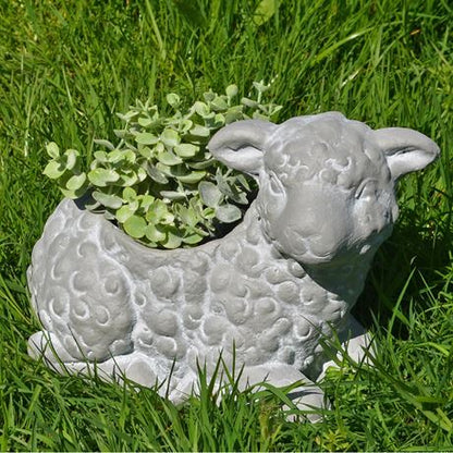 Lamb Concrete Effect Planter