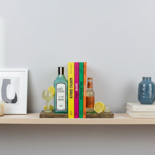 Gin And Tonic Bookends